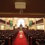Under-Balcony-Speaker- Church Sounds Systems Northern Virginia
