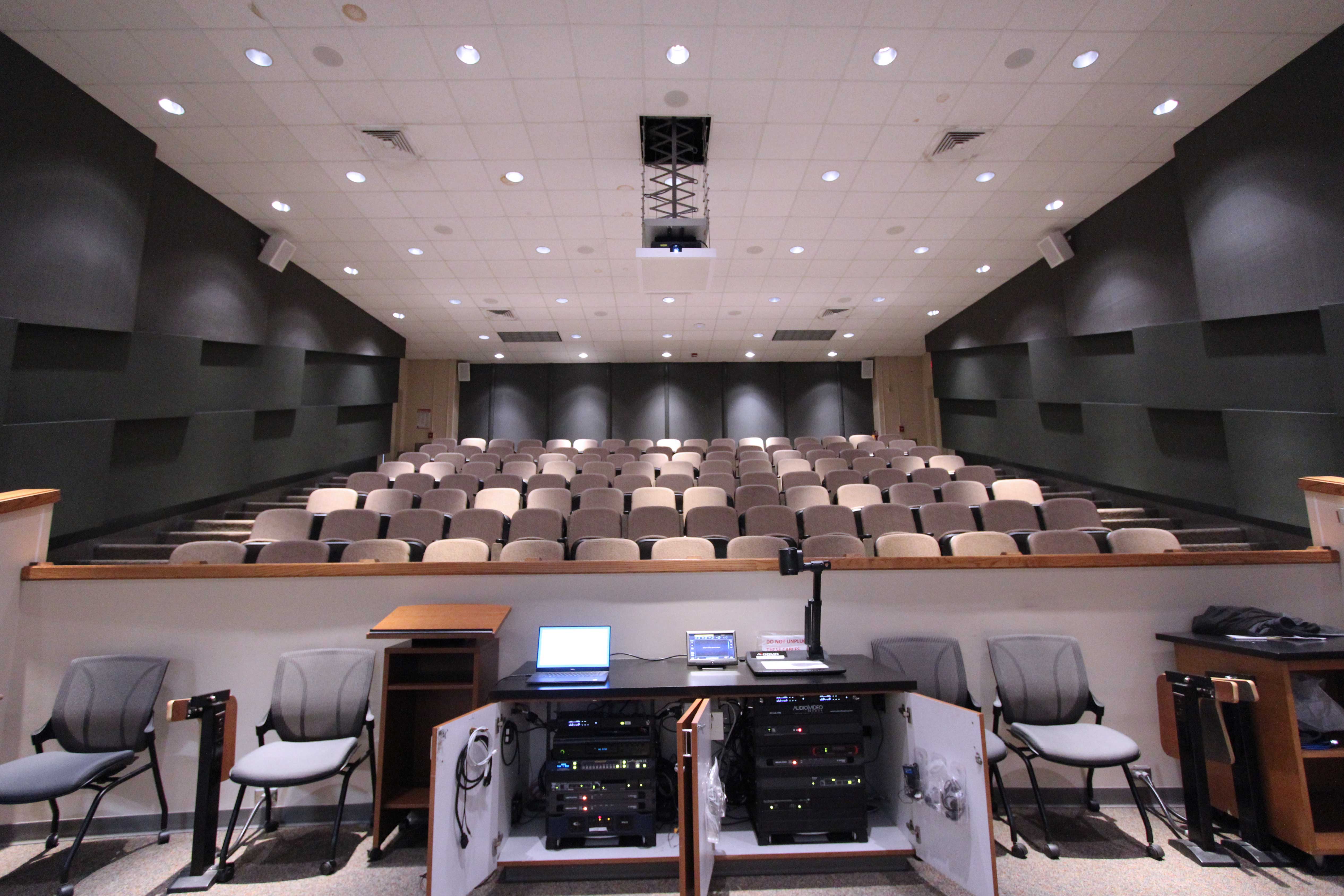 Laughlin Auditorium Projector