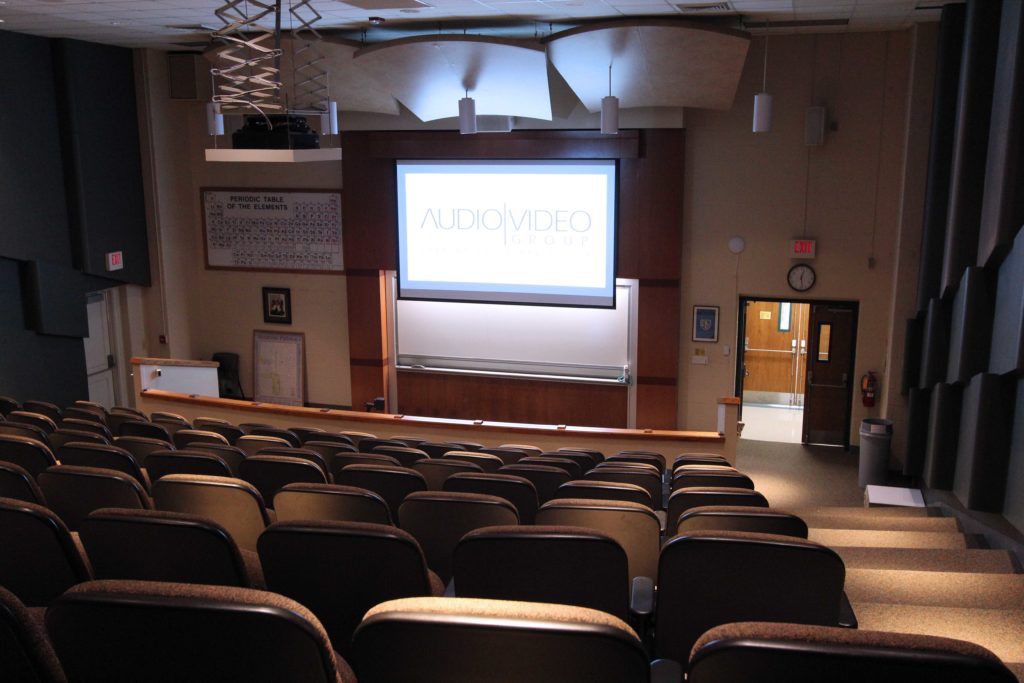 Laughlin Auditorium Projection Screen
